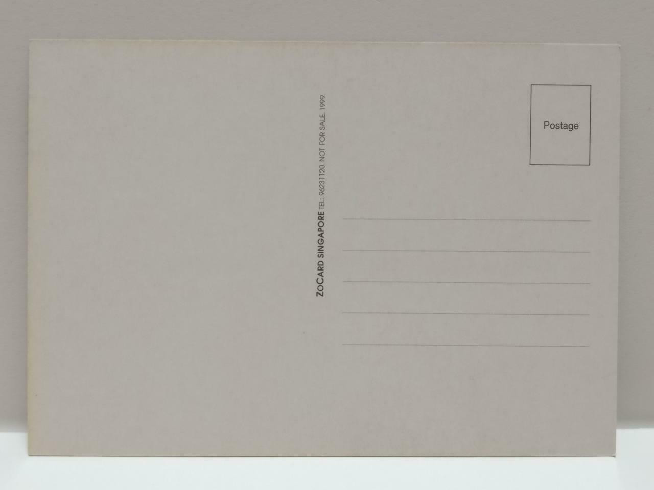 LUCKYPIGEON888 Singapore Arts Festival French Opera Actor 1999 Postcard Ad E0117