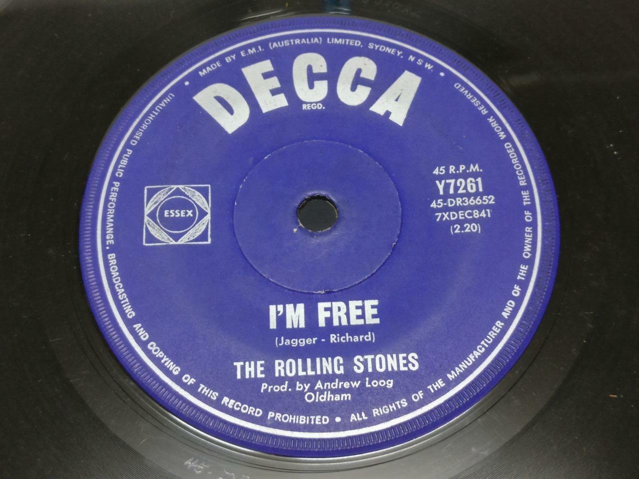 The Rolling Stones Get Off Of My Cloud Decca Australia 7" EP (EP006)
