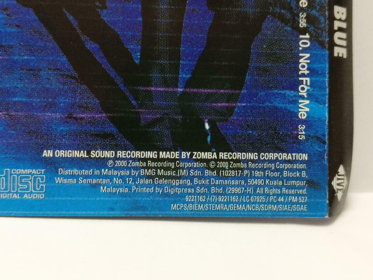Backstreet Boys BSB Black & Blue 2000 Rare Malaysia CD CDS475