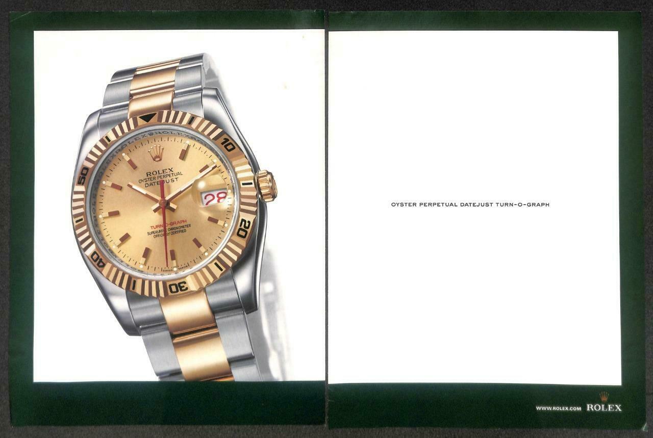 2004 Rolex Watch Oyster Perpetual Magazine Advertisement Print Ad x 2 (P927)