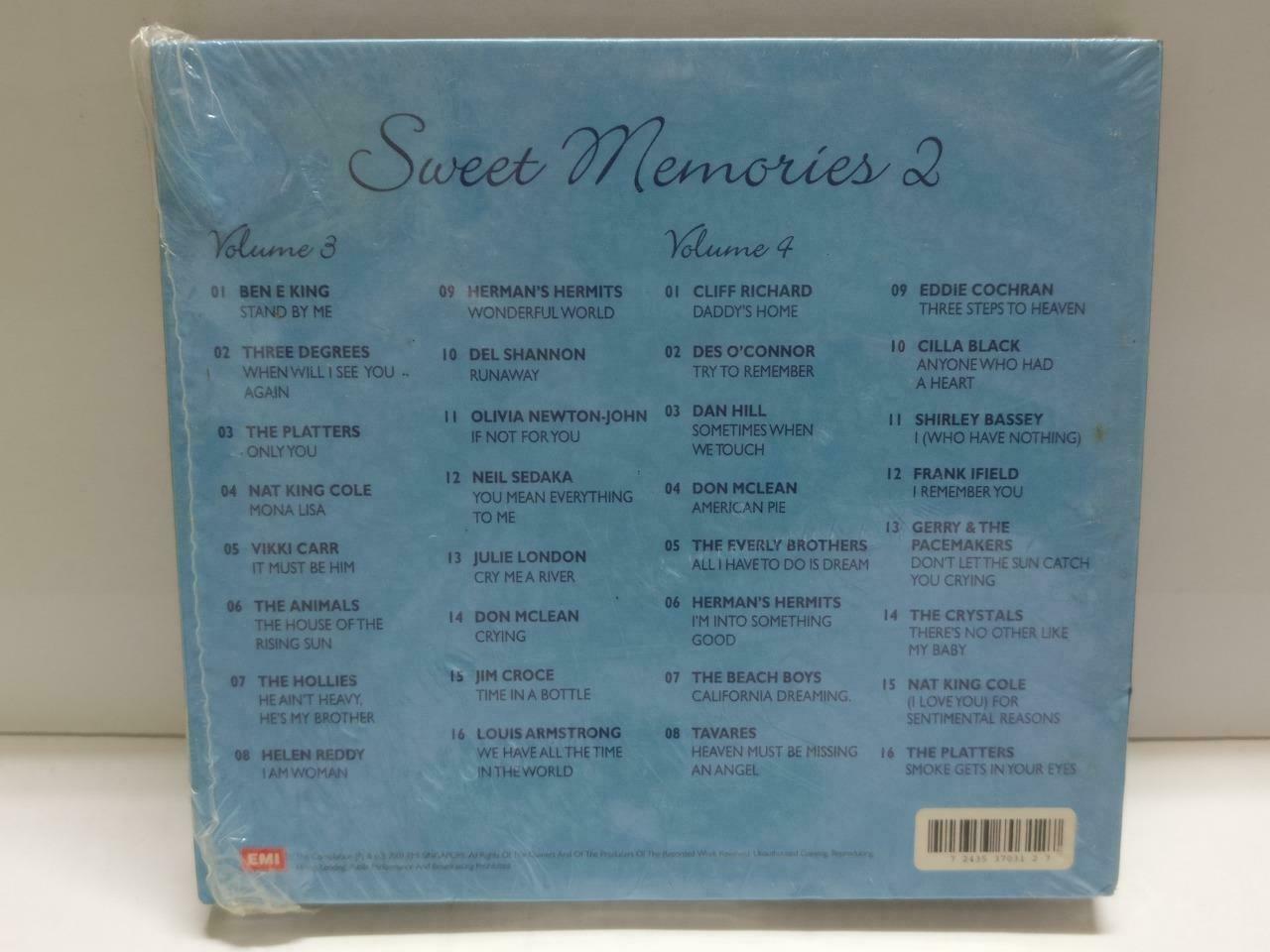 Sealed Various Artists Nat King Cole The Hollies Platters Singapore 2x CD CD912