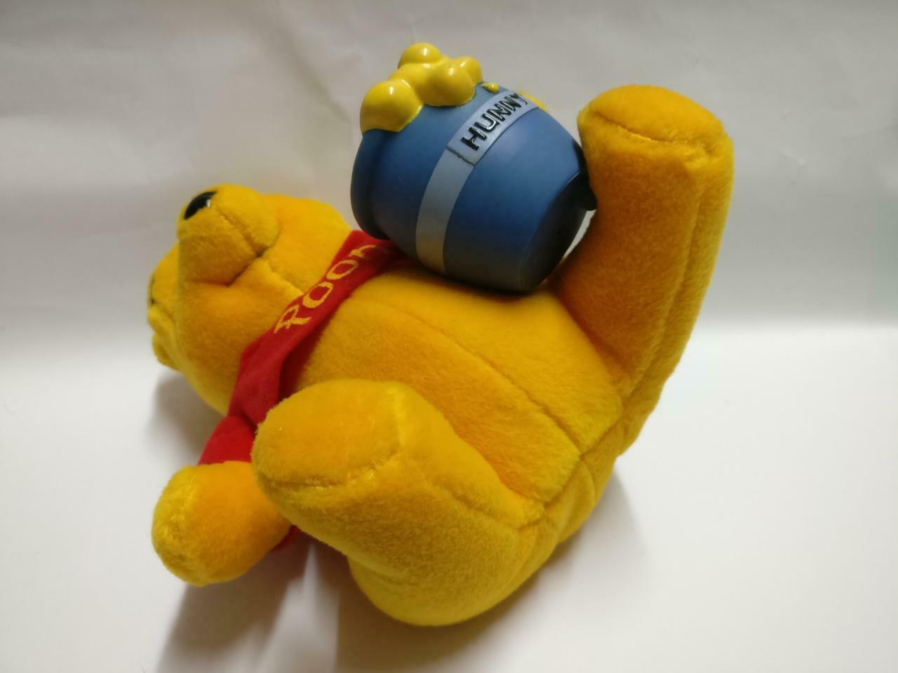 McDonald's Winnie The Pooh Bear With Honey Jar 7" Plush Soft Toy F/S (PTY110)