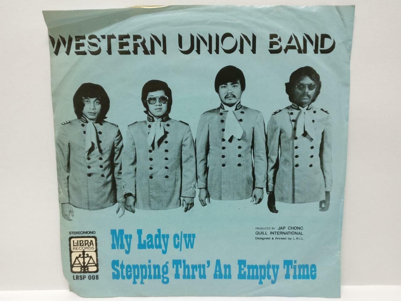 Rare Singapore Western Union Band My Lady English 7" 45RPM SP (EP143)