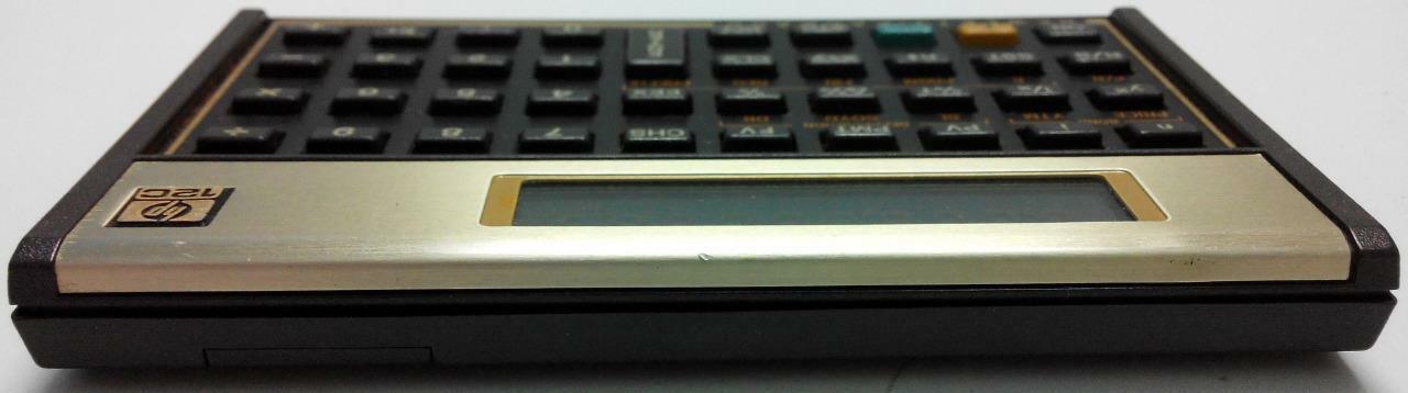 Vintage Hewlett-Packard HP 12C financial Calculator (CA008)