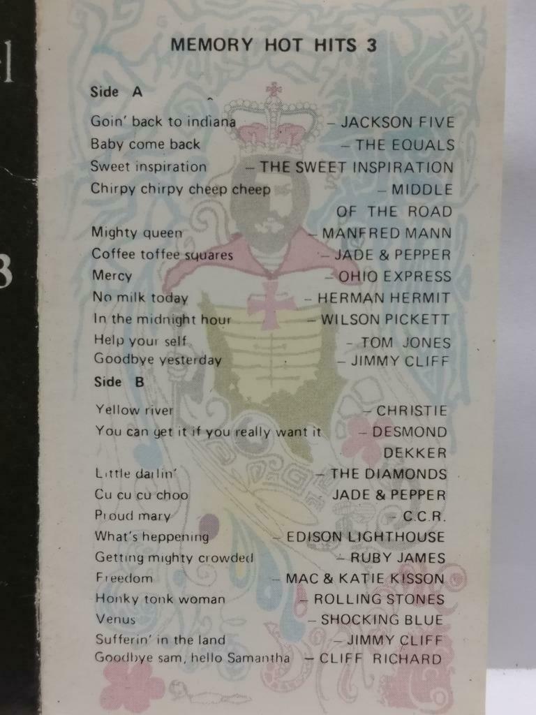 Jackson 5 Rolling Stones Various Artists Rare Singapore English Cassette CT495