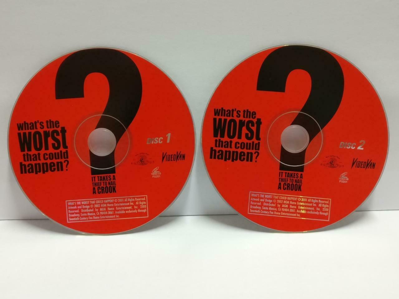 Movie What's the Worst That Could Happen? Singapore Video CD 2x VCD (CDS375)