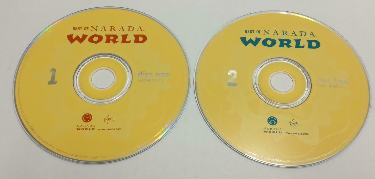 Narada World Various Artist Jesse Cook VAS Altan Leahy 2003 USA 2x CD (CDS336)