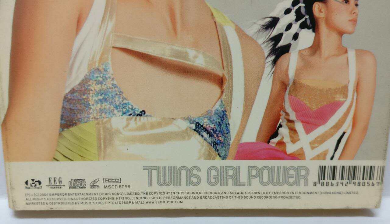 LK888 Hong Kong Twins 蔡卓妍 鍾欣潼 2004 Rare Singapore VCD Video CD Chinese (CD174)