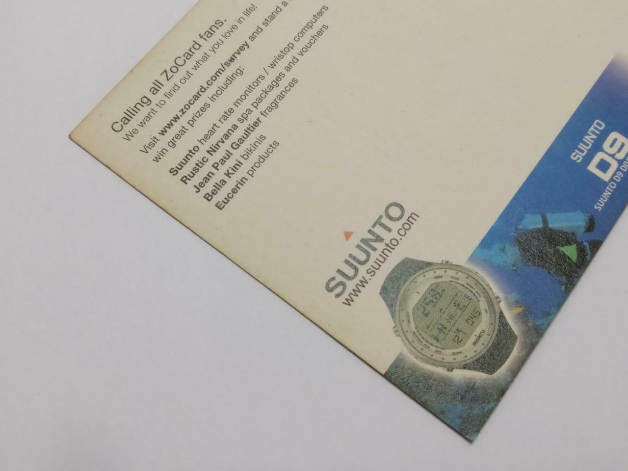LUCKYPIGEON888 Suunto Core Sports Watch 2009 Singapore Ad Postcard (E0052)