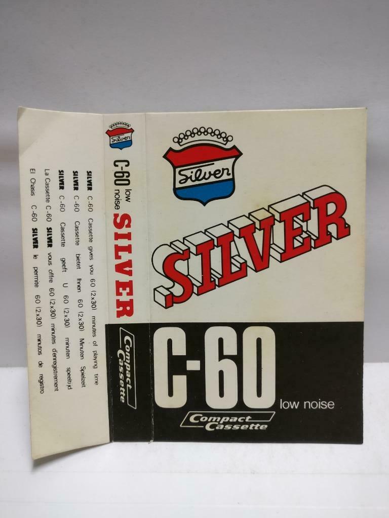 Used Blank Tapes Rare Silver C60 60 Mins Japan Low Noise Cassette CT772