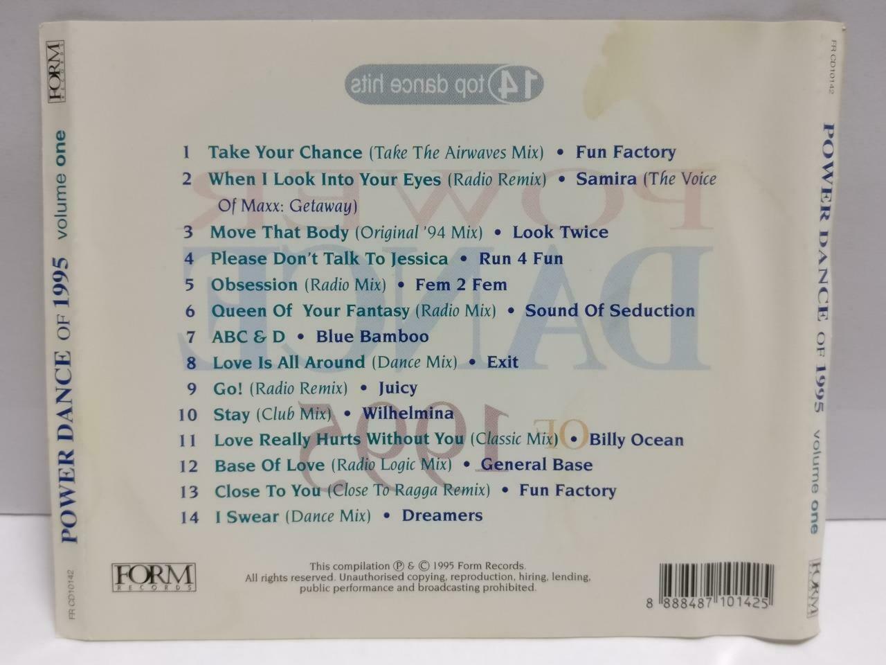 Various Artist Power Dance 1995 Fun Factory Billy Ocean Singapore CD (CDS274)