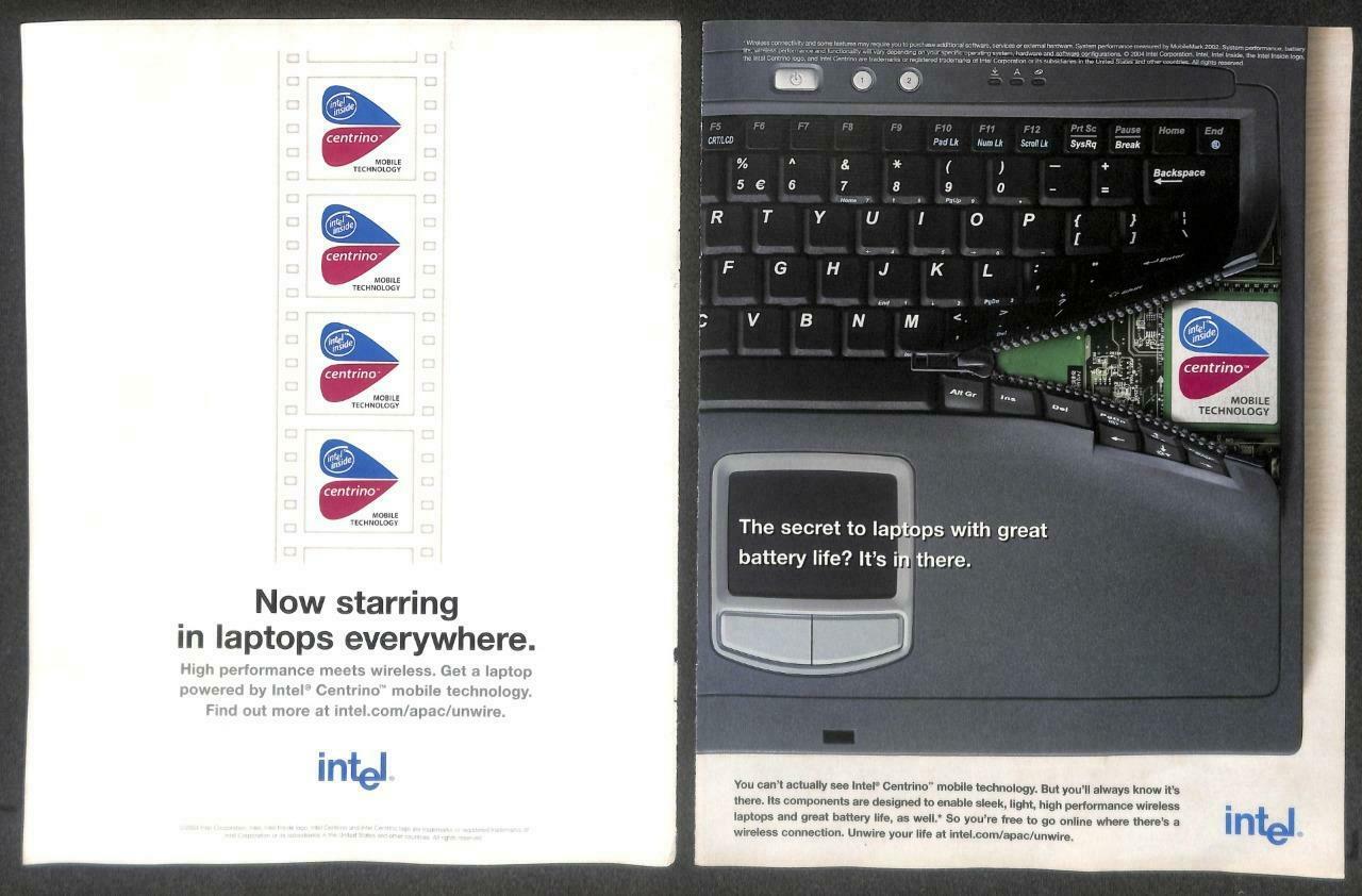 Vintage Oracle Intel Dell Magazine Advertisement Print Ad x 7 (P896)