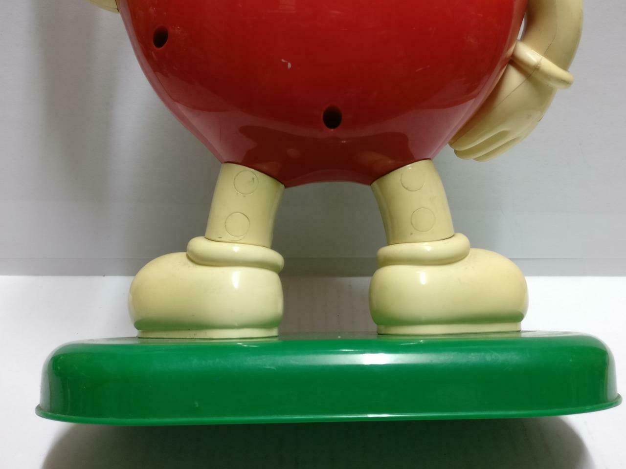 M&M's M&M Chocolate Red Waving Hand Hello Candy Dispenser No Box (A2180) *3