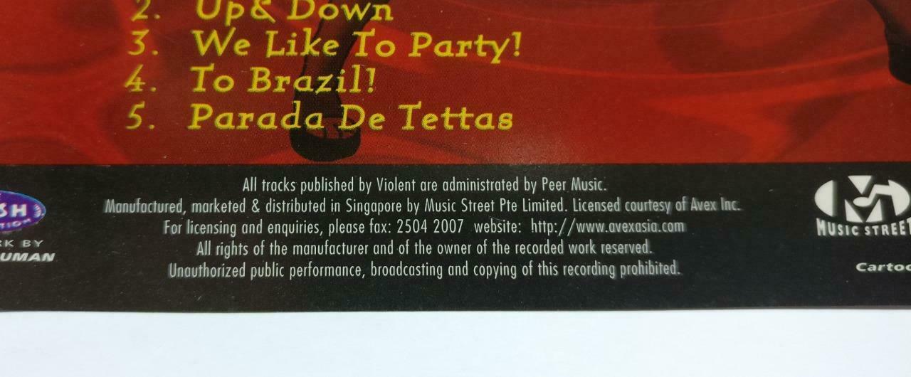 Vengaboys The Party Album Disco Dance Rare Singapore CD + Video VCD (CDS062)