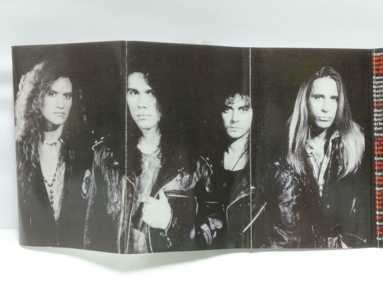 Slaughter The Wild Life 1992 Real Love Hold On USA English Cassette CT505