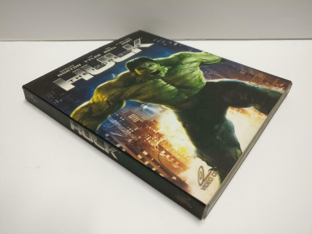 Marvel Movie The Incredible Hulk Edward Norton Singapore Video 2x VCD CD1120 D
