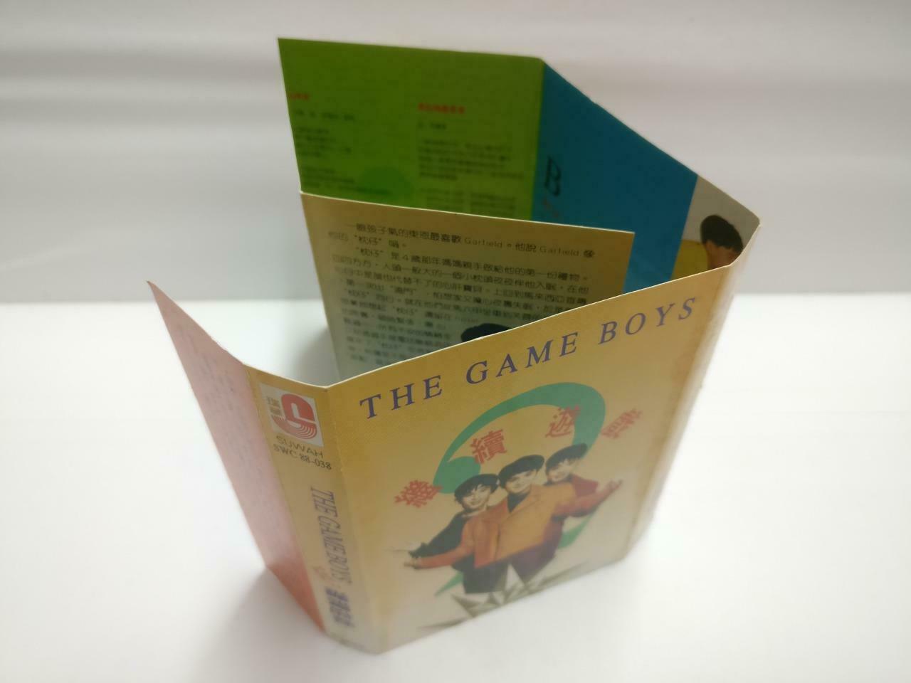 Singapore The Game Boys 继续游戏 磁带 卡带 1991 Rare Malaysia Chinese Cassette CT660