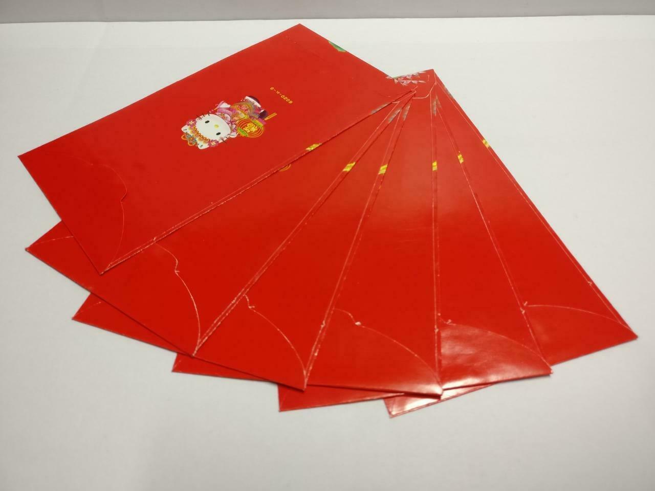 Chinese New Year Red Packets Hello Kitty Carp Pocket Envelope - 6pcs (AC378)