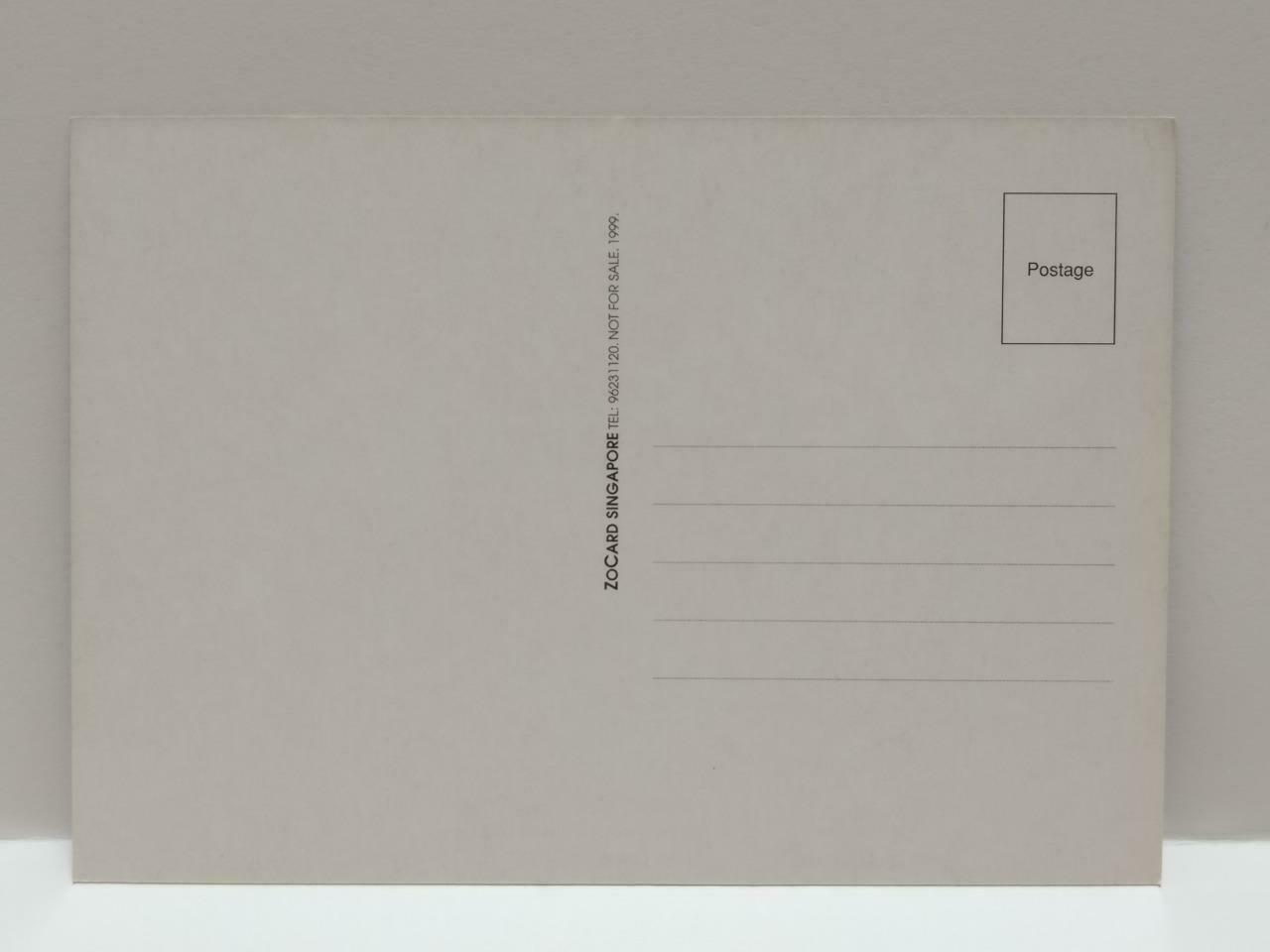 LUCKYPIGEON888 Singapore Arts Festival Village Drums Man 1999 Postcard (E0120)