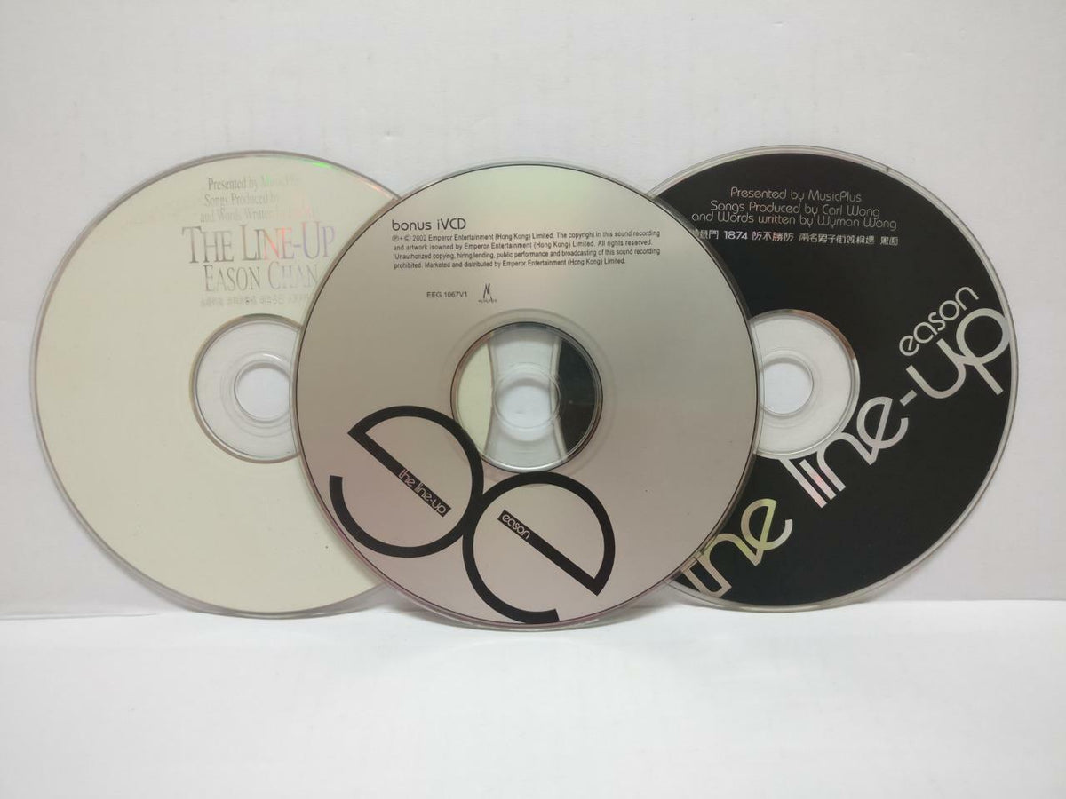 HK Eason Chan 陈奕迅 陳奕迅 2002 Overseas Only 2x CD + Bonus VCD Video Chinese (CD184)