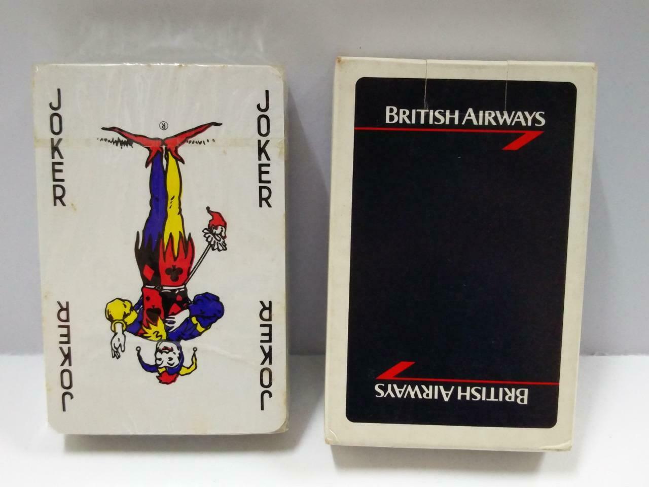 Rare British Airways Poker Playing Cards Souvenir (A1487)