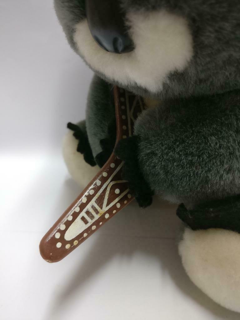 Australia Cute Koala Bear With Boomerang Souvenir 7" Plush Soft Toy F/S (PTY072)