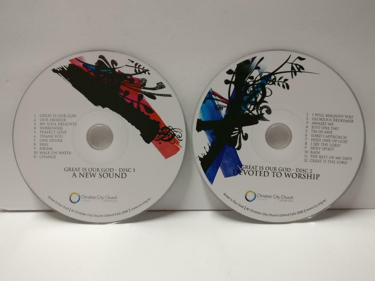 Christian City Church Great Is Our God Faith Worship Australia 2x CD CDS522