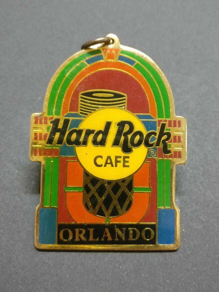 Vintage Hard Rock Cafe ORLANDO Without Keyring Souvenir Keychain F/S B888