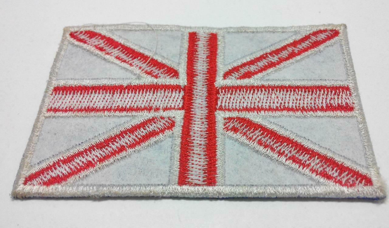 Embroidered English UK United Kingdom Flag Sew On Patch (A940)