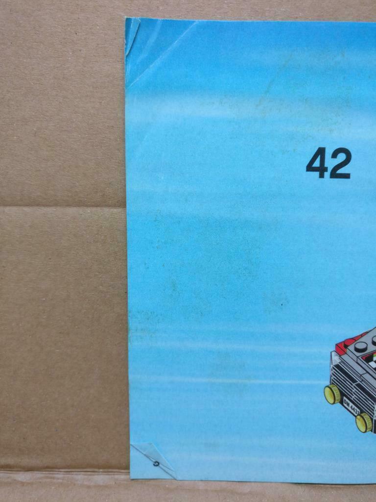 LEGO No. 4433 (1) City Car Manual Instructions Catalog Booklet (LG011)