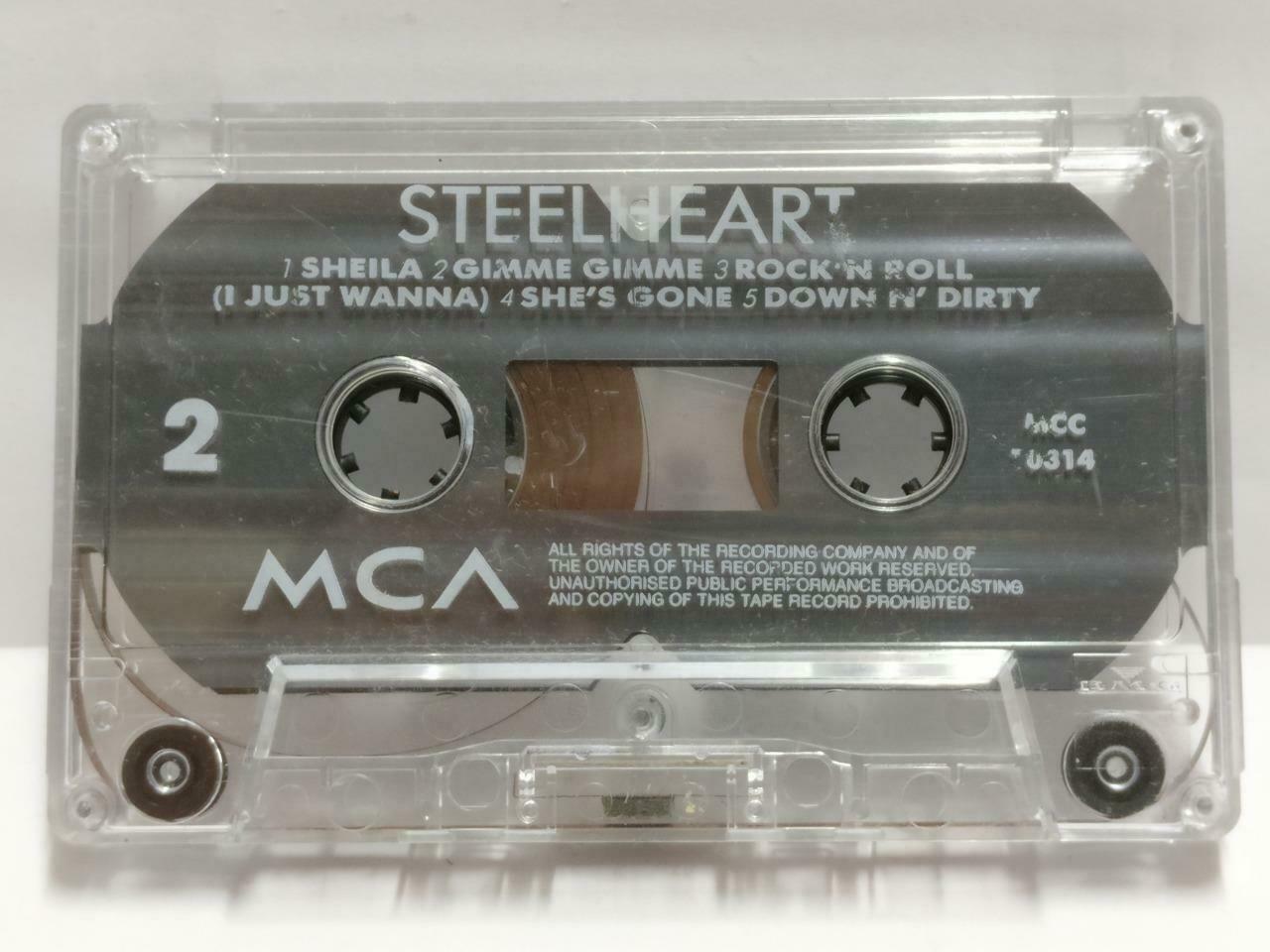 Steelheart Love Ain't Easy Sheila Mega Rare Malaysia English Cassette CT476