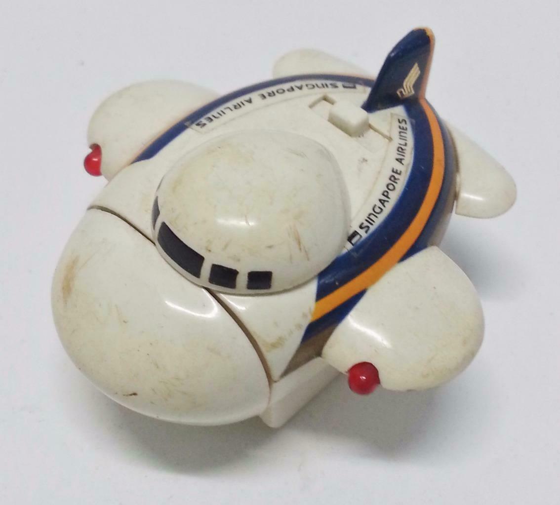 Vintage SIA Singapore Airlines Cute Mini Airplane Aeroplane Display (B208)