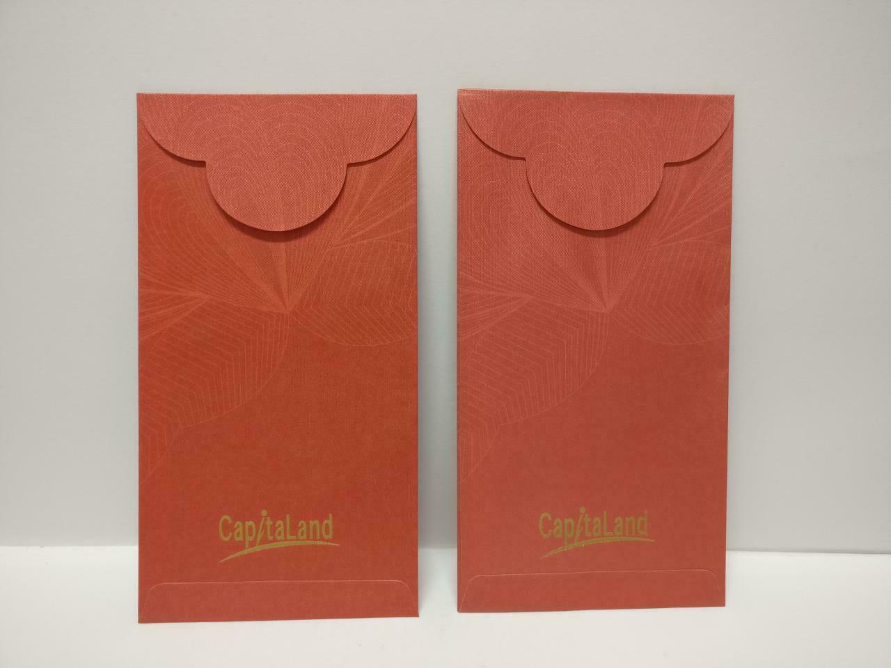 CapitaLand Chinese New Year Red Packet Money Paper Envelope x Lot of 5 (P1041)