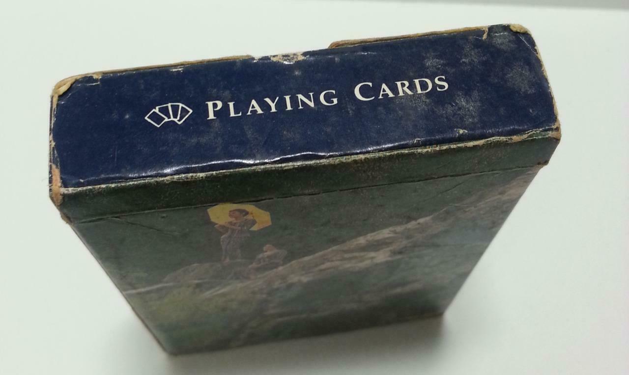 Rare Unsealed Vintage Singapore Airlines SIA Playing Cards Souvenir (A1093)