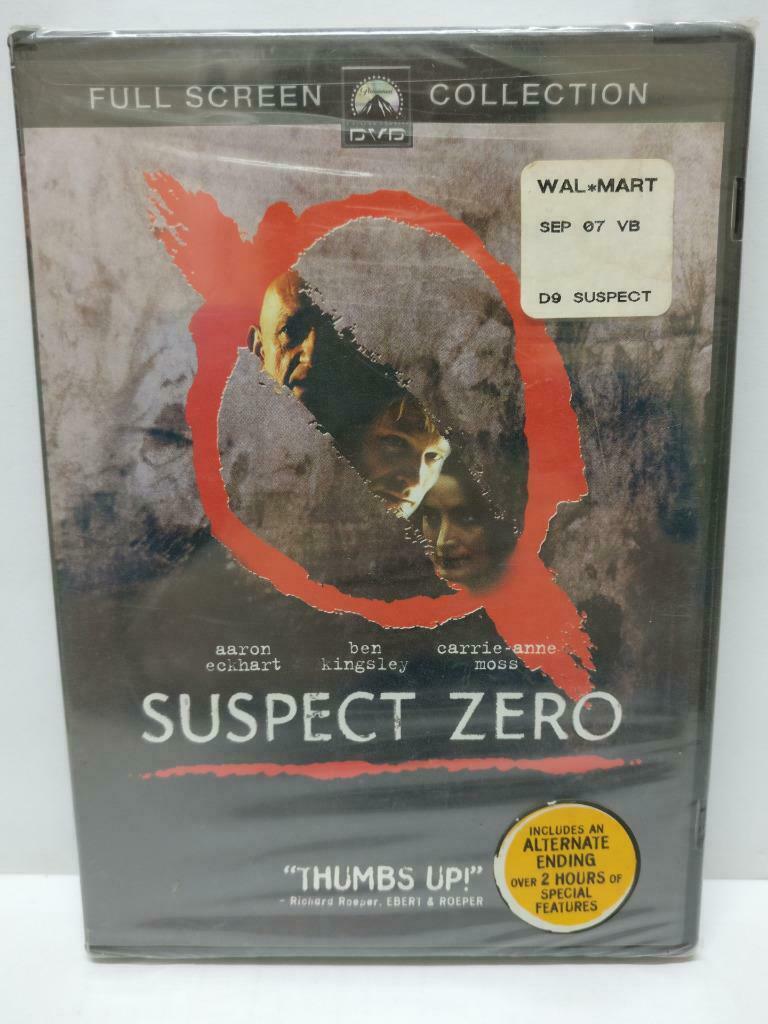 LK888 Sealed Movie Suspect Zero Aaron Eckhart 2005 Mexico USA DVD (DVD029)