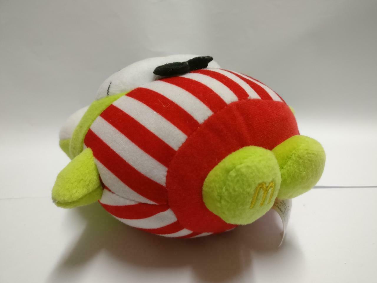 McDonald's Sanrio Hello Kitty In Keroppi Suit 6" Plush Soft Toy F/S (PTY018)