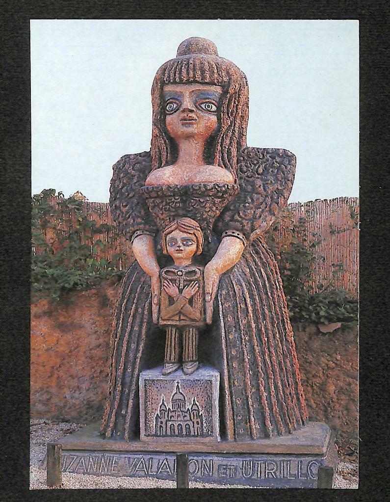 LUCKYPIGEON Robert Tatin France Sculpture Suzanne Valadon Postcard (C1623)