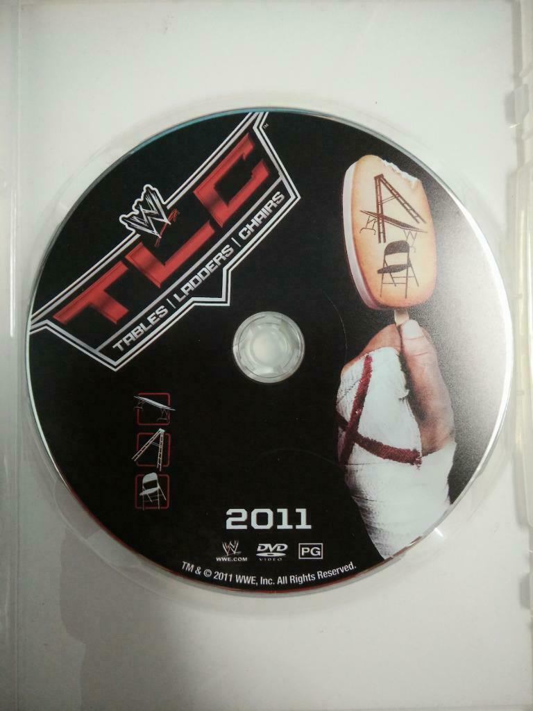 WWE WWF Wrestling CM Punk Mark Henry Triple H TLC 2011 Singapore Only DVD A861