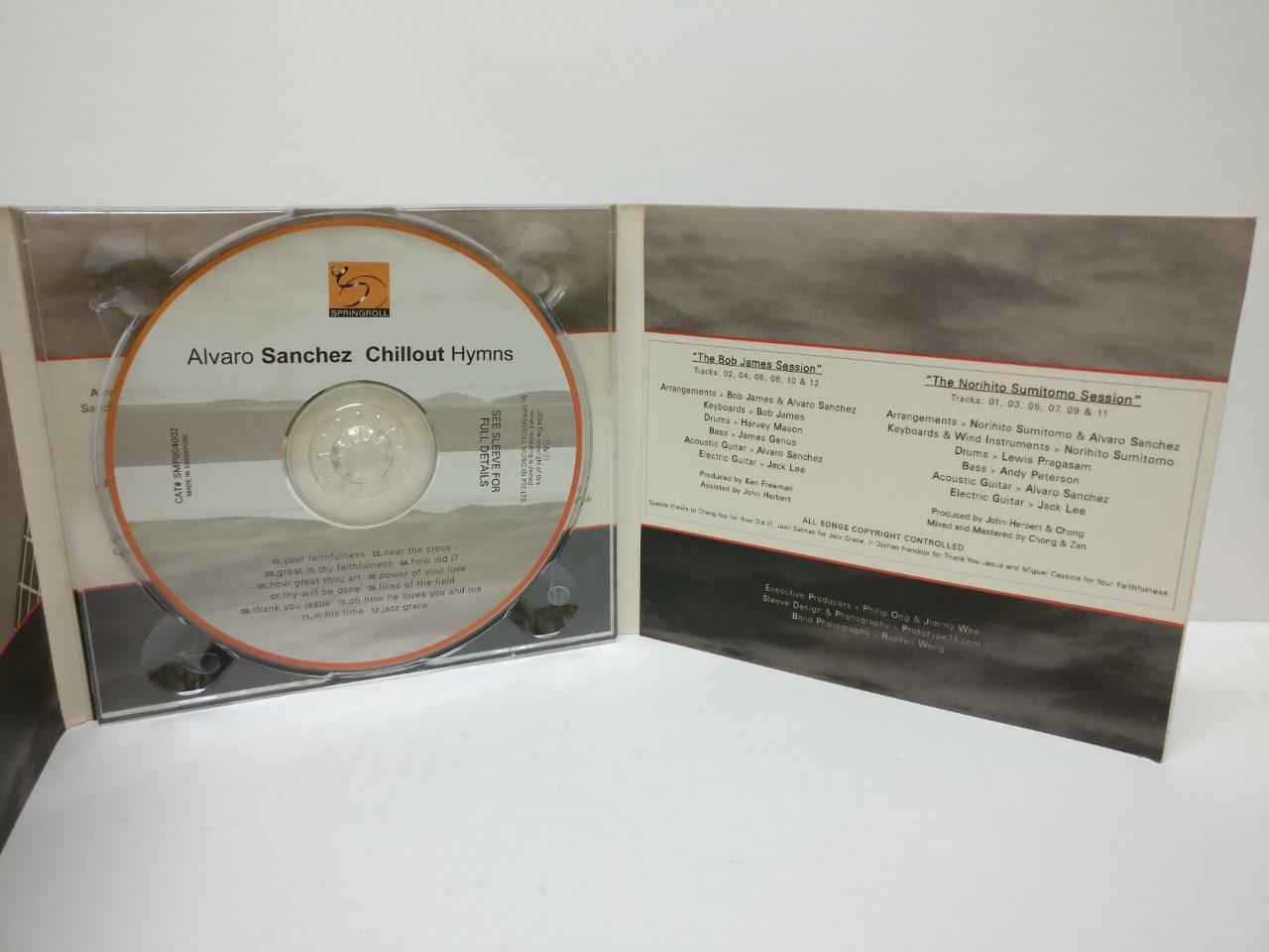 LK888 Alvaro Sanchez Hymns 2004 Rare Autograph Singapore CD (0040) (CD583)
