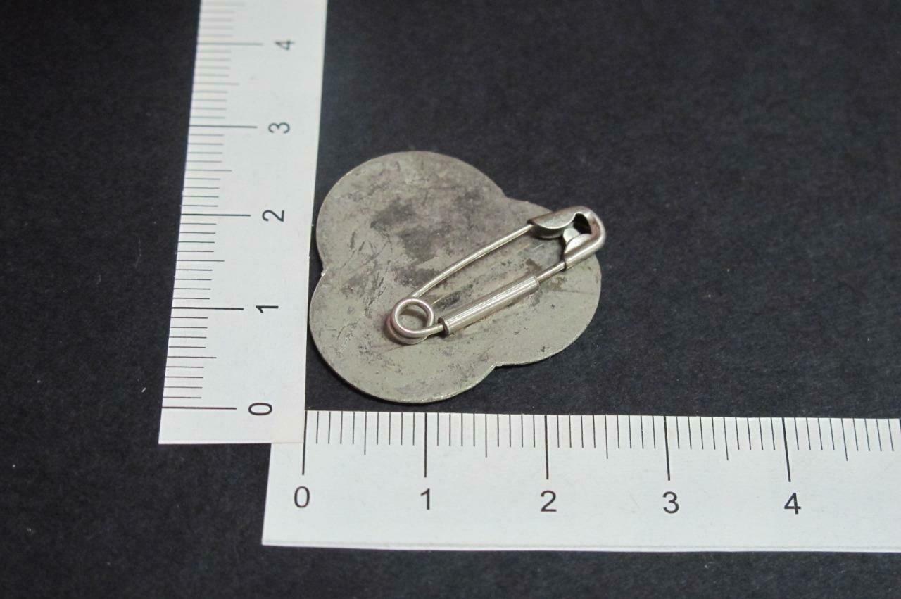 Rare Vintage Singapore N.C. Nan Chiau Primary School Pin Badge F/S (A043)