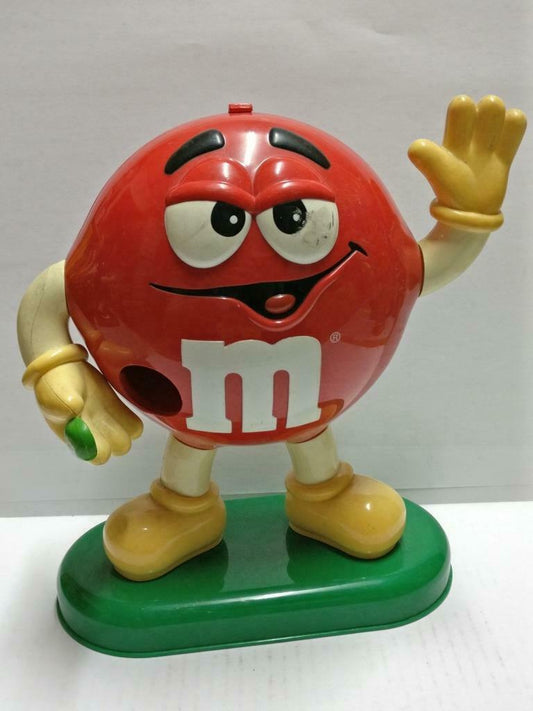 M&M's M&M Chocolate Red Waving Hand Hello Candy Dispenser No Box (A2180) *3