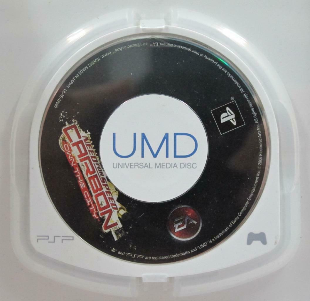 PSP Need For Speed Carbon Own The City 2006 Game Disc (G099)