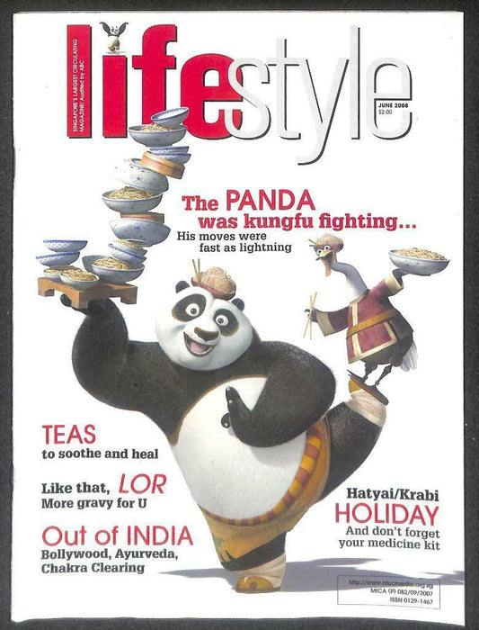 Singapore Lifestyle Magazine Kungfu Panda The Incredible Hulk 2008 F/S M113 E
