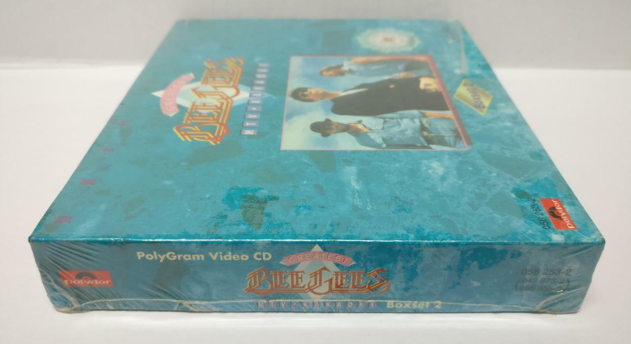 Mega Rare New Sealed Bee Gees 1997 Singapore MTV Karaoke 2x VCD Video CD (CD383)