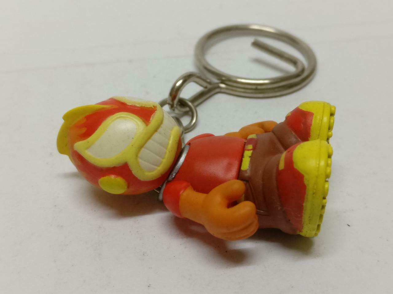 LP888 Rare Vintage EL Robo Loco Kidrobot Mini Figure Toy Keychain Keyring F/S (B730)