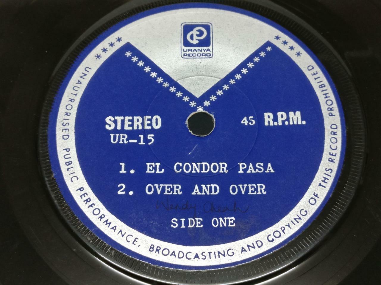 Simon And Garfunkel El Condor Pasa Are You Ready RareLabel EP Singapore 7" EP078