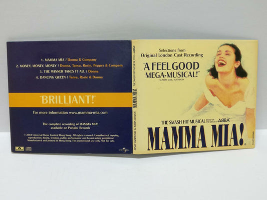 LK888 Mamma Mia ABBA Musical 2004 Rare Hong Kong Promo CD (CD498)