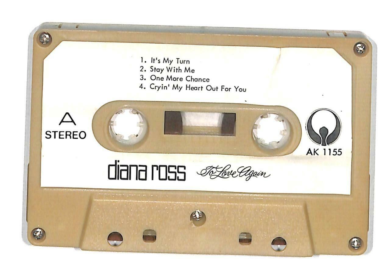 Rare Diana Ross To Love Again Stay With Me Singapore English Cassette CT933