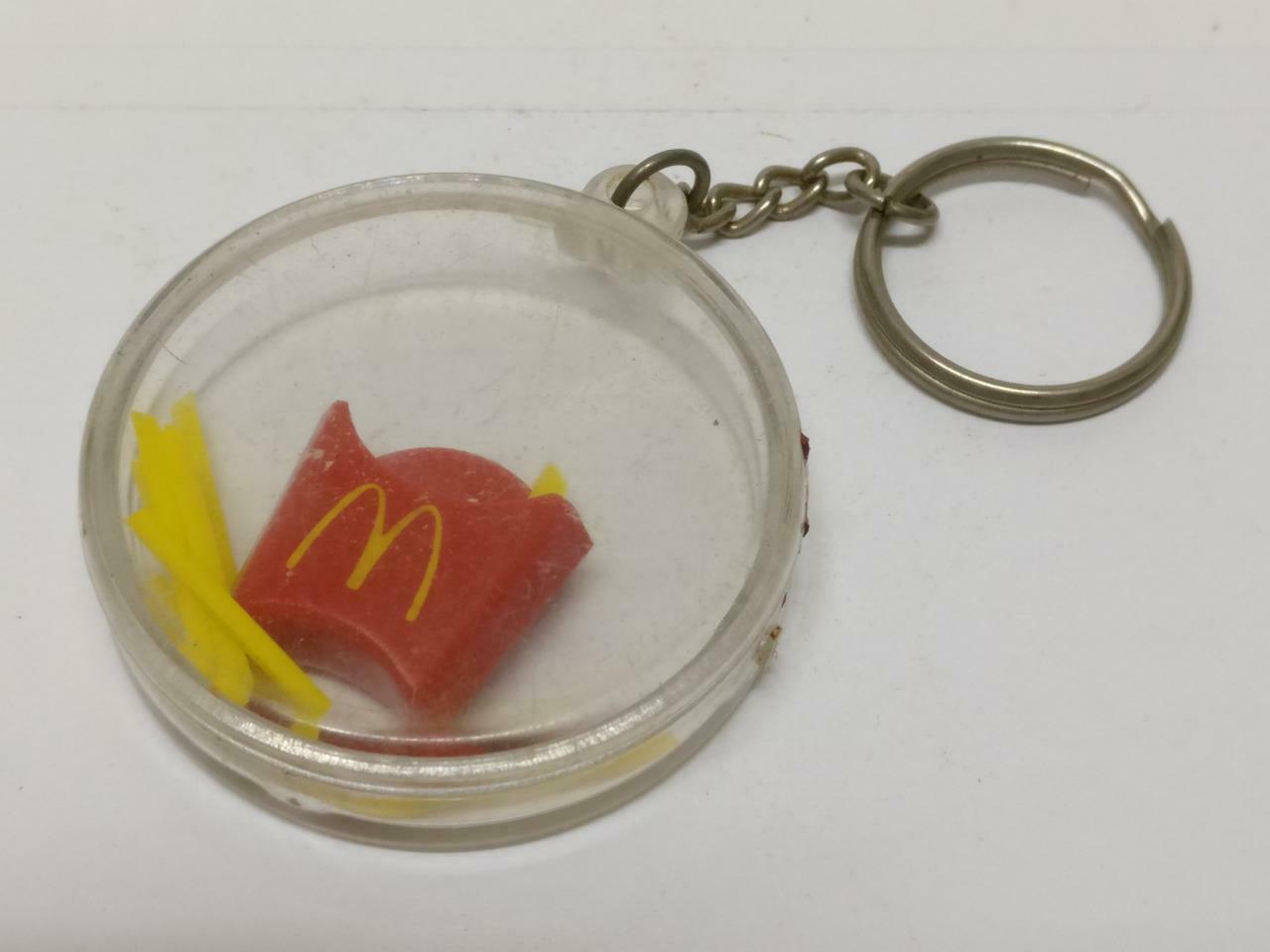 LP888 Vintage Mcdonalds French Fries Accessory Plastic Acrylic Keychain Keyring (B668)