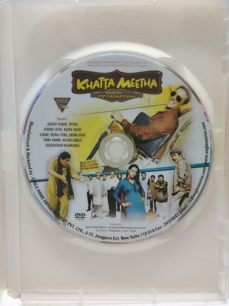 India Bollywood Hindi Movie Khatta Meetha Akshay Kumar Comedy DVD Eng Sub CD982